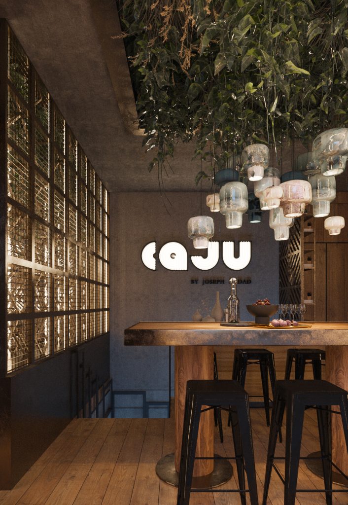 Caju by Joseph Hadad sharing table - facelift Grosu Art Studio